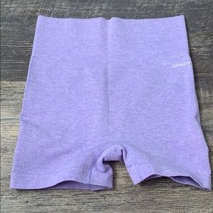 Purple Biker Shorts